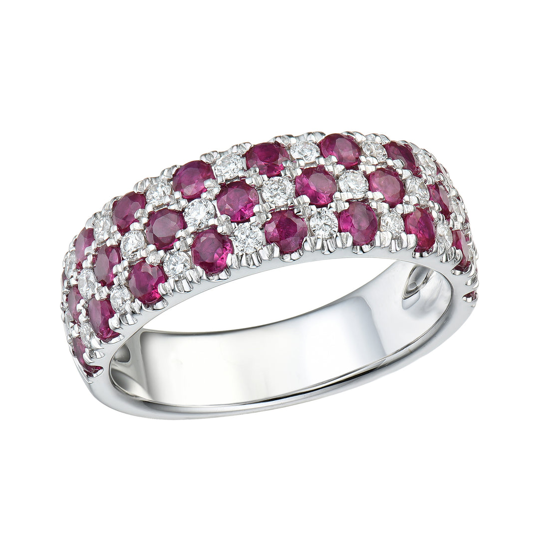 Novell Global - Ruby and Diamond Ring