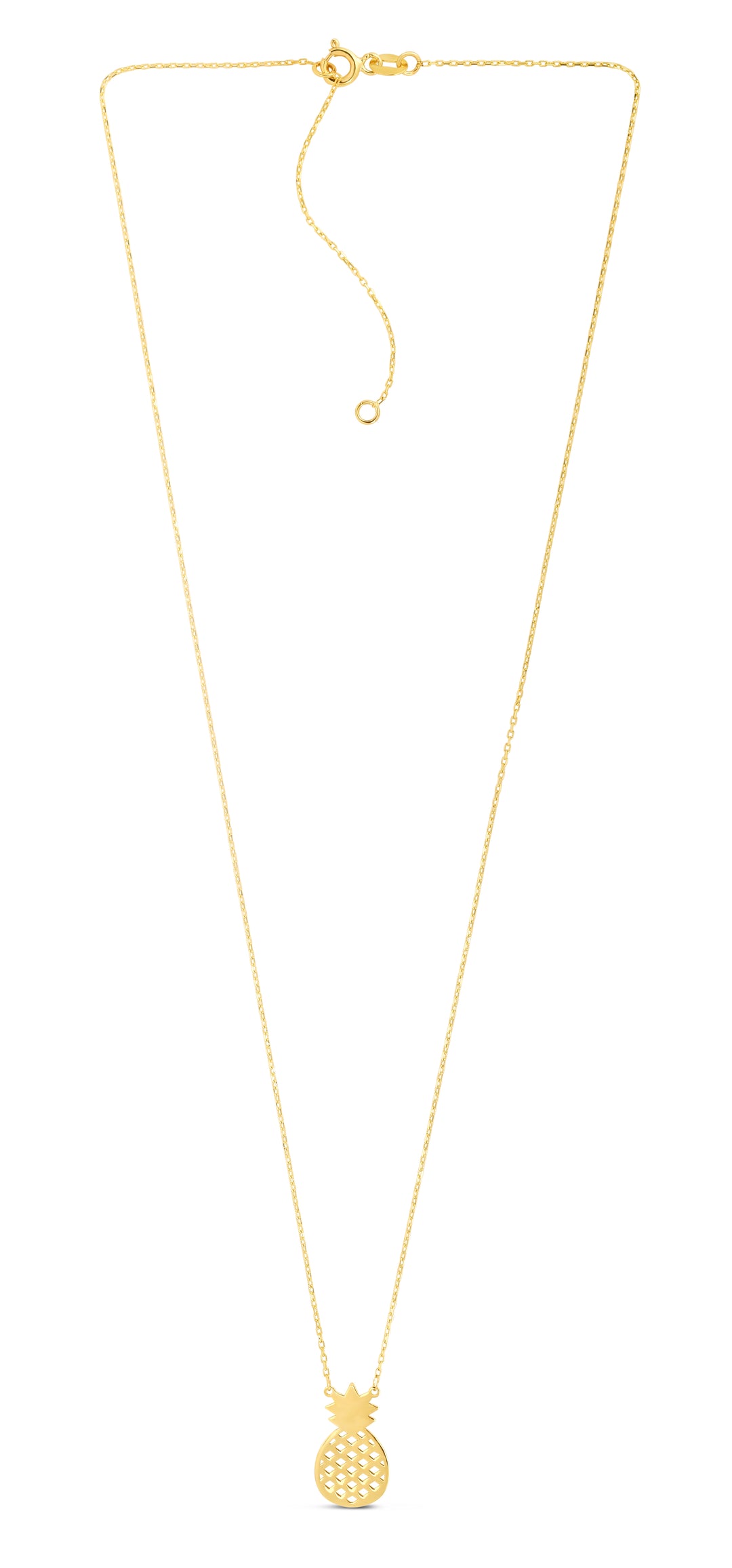 10K Pineapple Necklace