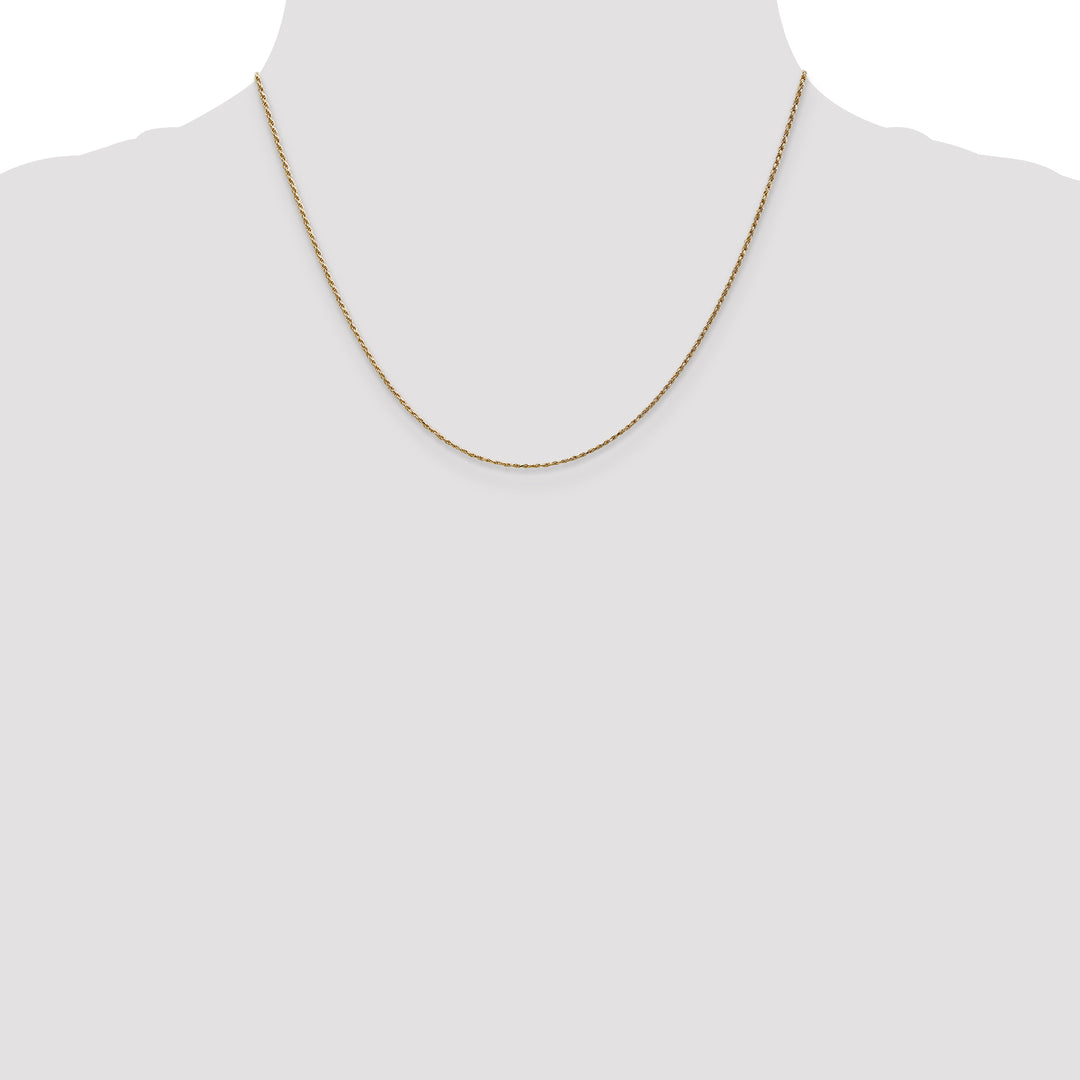 14k 1.15mm D/C Machine-made Rope Chain