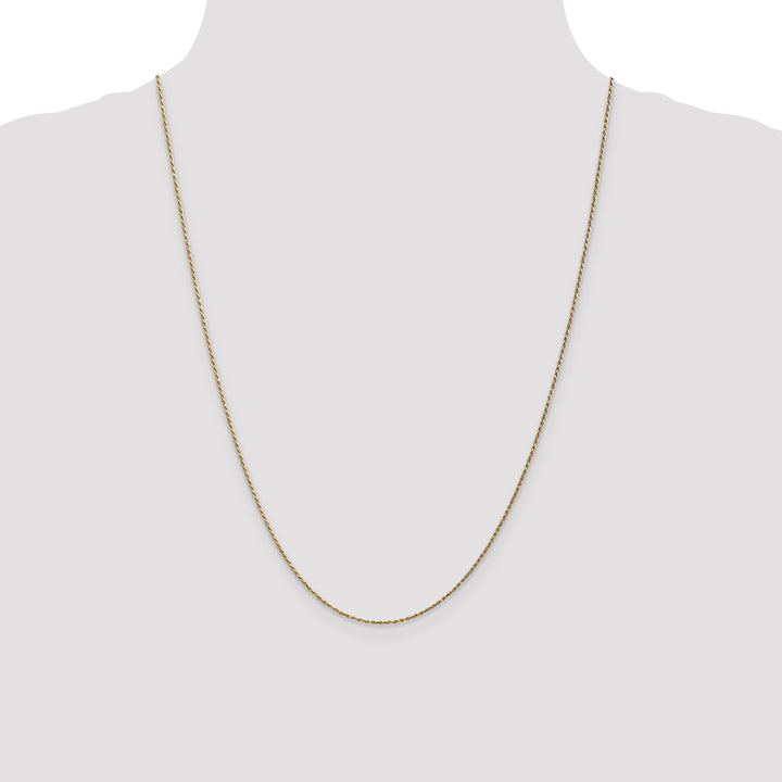 14k 1.15mm D/C Machine-made Rope Chain