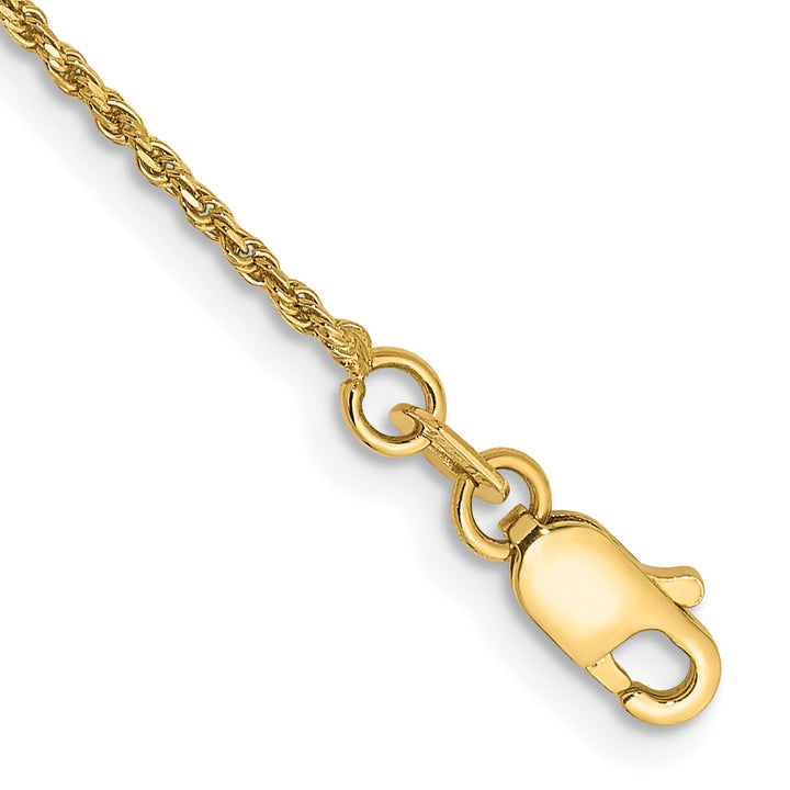 14k 1.15mm D/C Machine-made Rope Chain