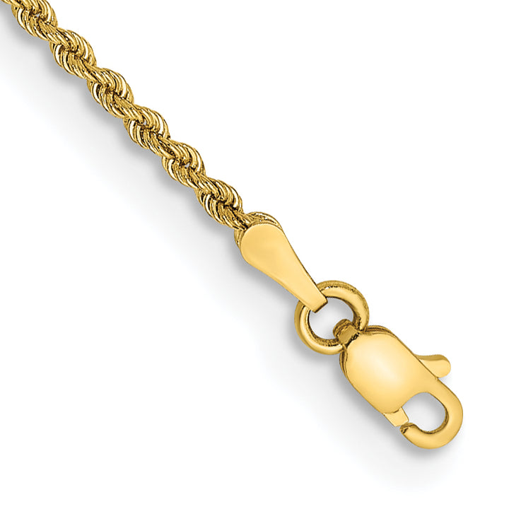14k 2.0mm Solid Rope Chain