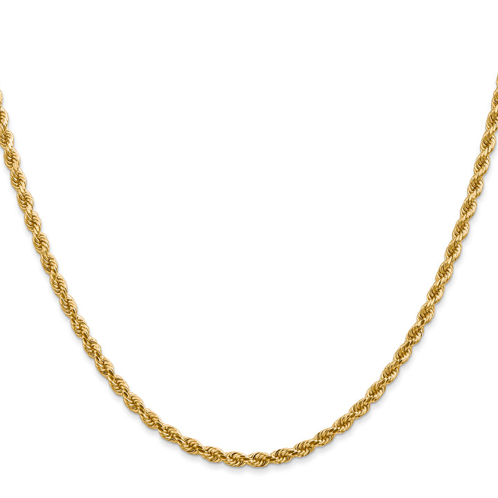 14k 2.75mm Diamond-cut Rope Chain