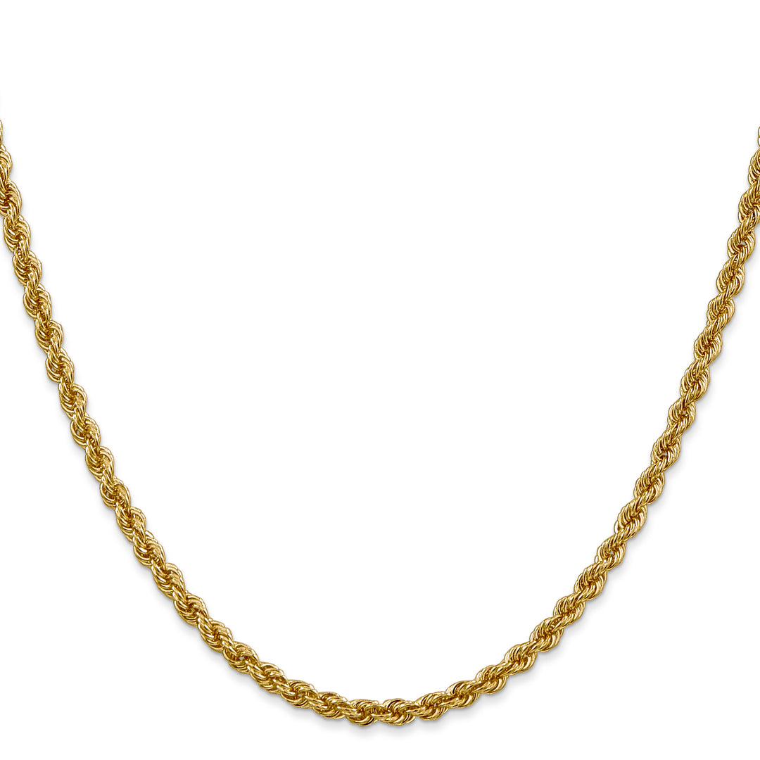 14k 3.0mm Solid Rope Chain