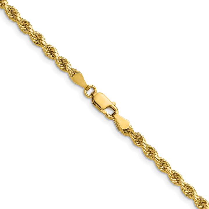 14k 3.25mm Diamond-cut Rope Chain
