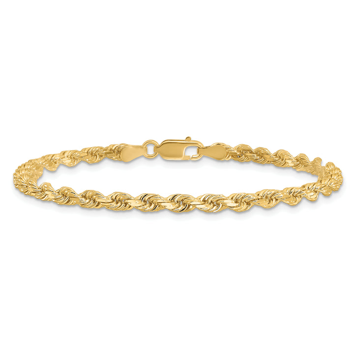 14k 3.5mm Diamond-cut Rope Chain