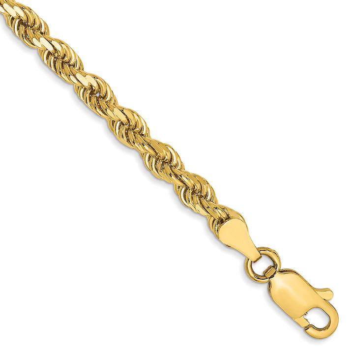 14k 3.5mm Diamond-cut Rope Chain