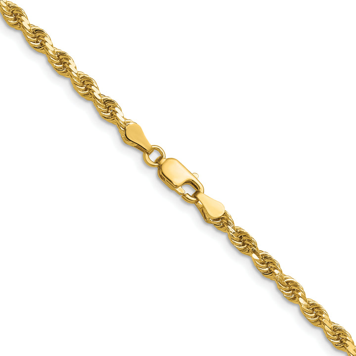 14k 3.75mm Diamond-cut Rope Chain