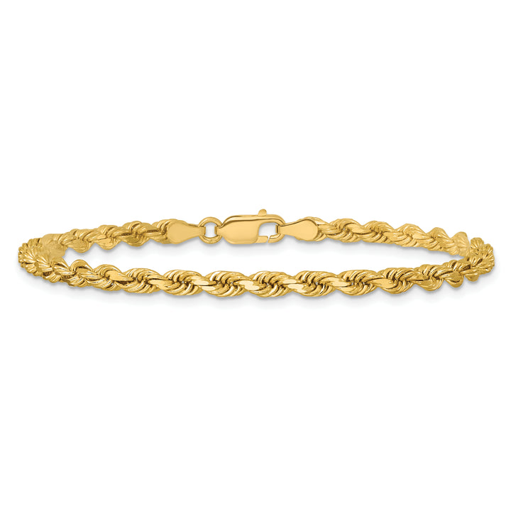 14K 3.75mm D/C Rope with Lobster Clasp Chain