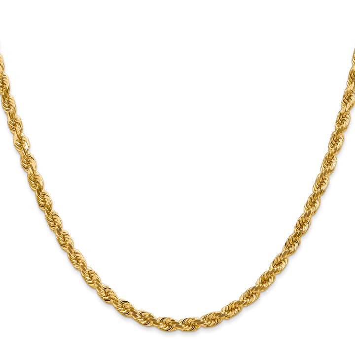 14k 4.0mm Diamond-cut Rope Chain