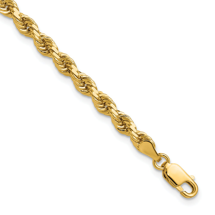 14k 4.0mm Diamond-cut Rope Chain