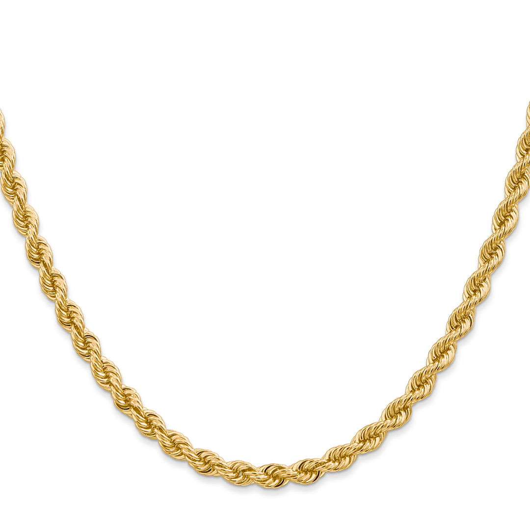 14k 4.0mm Solid Rope Chain