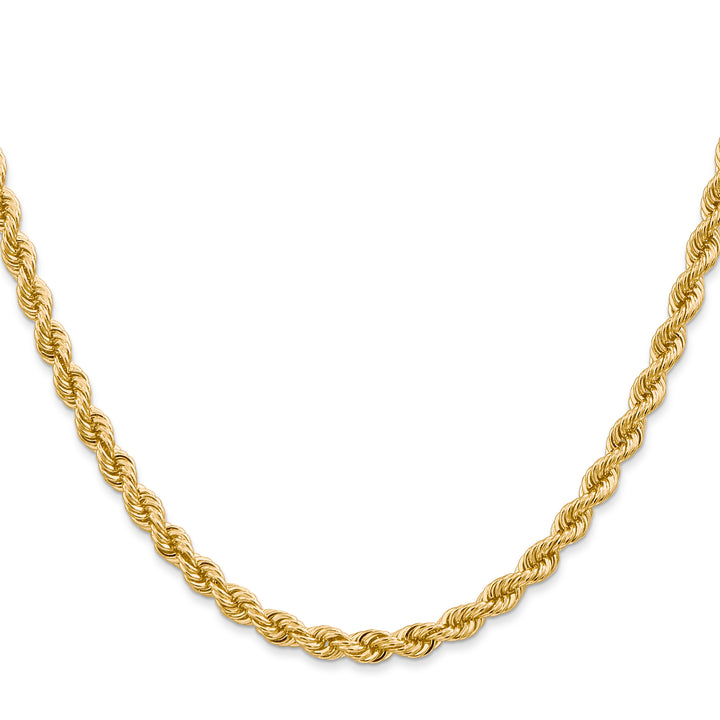 14k 4.0mm Solid Rope Chain