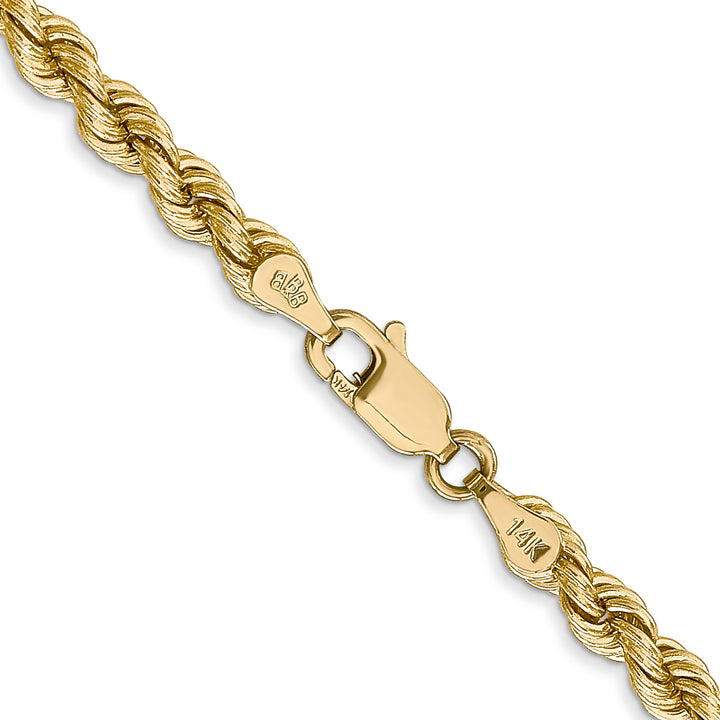 14k 4.0mm Solid Rope Chain