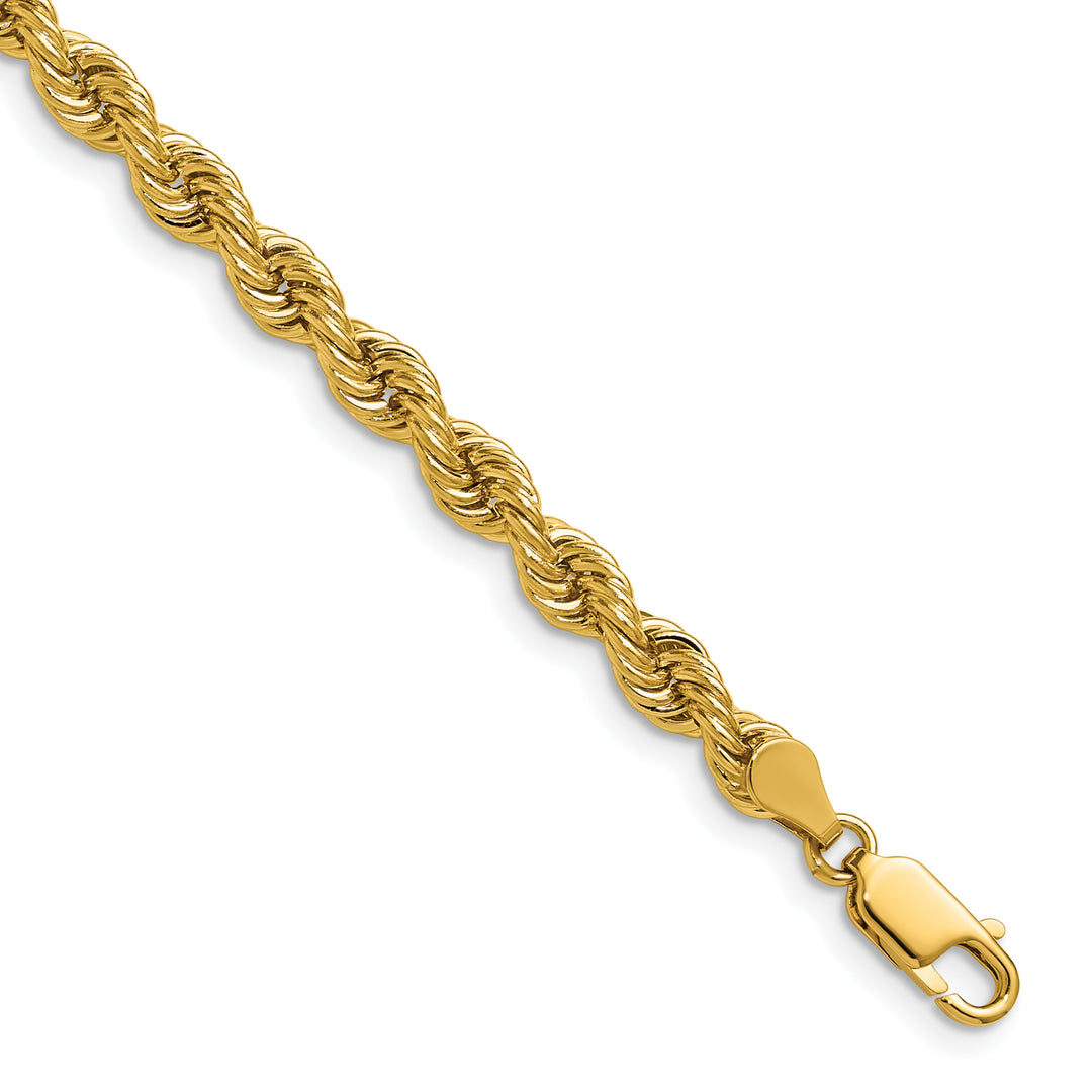 14k 5.0mm Solid Rope Chain