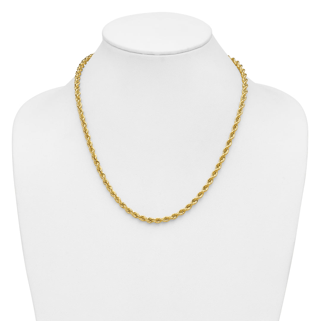 14k 5.0mm Solid Rope Chain