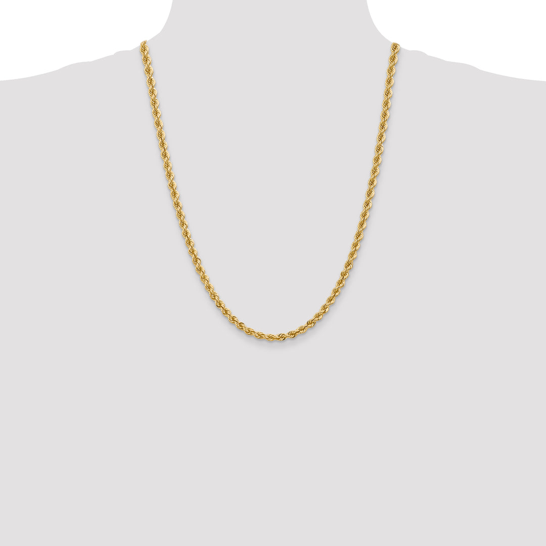14k 5.0mm Solid Rope Chain
