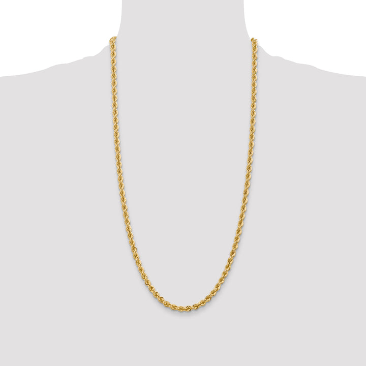 14k 5.0mm Solid Rope Chain