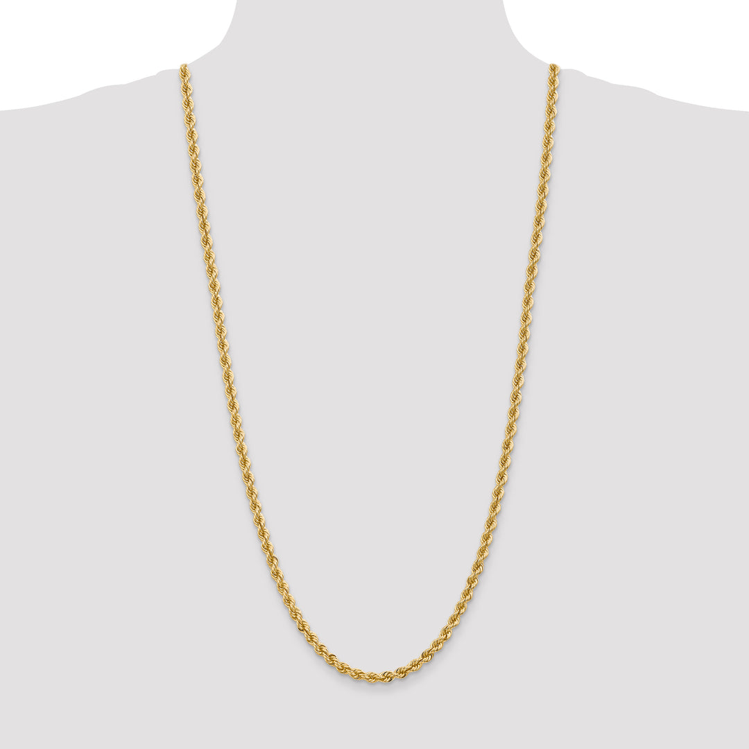 14k 5.0mm Solid Rope Chain