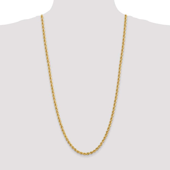 14k 5.0mm Solid Rope Chain