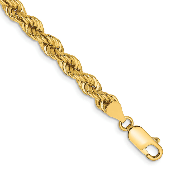 14k 5.0mm Solid Rope Chain