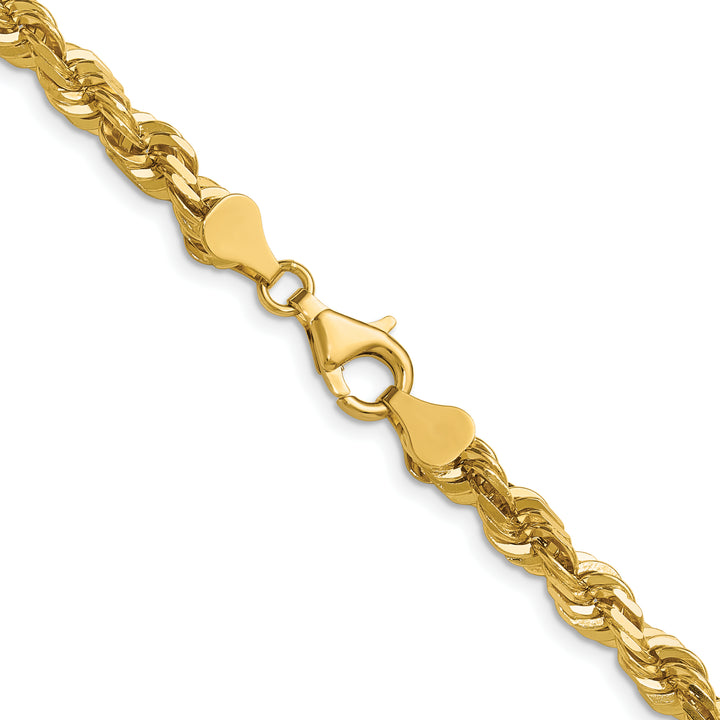14k 5.5mm Diamond-cut Rope Chain