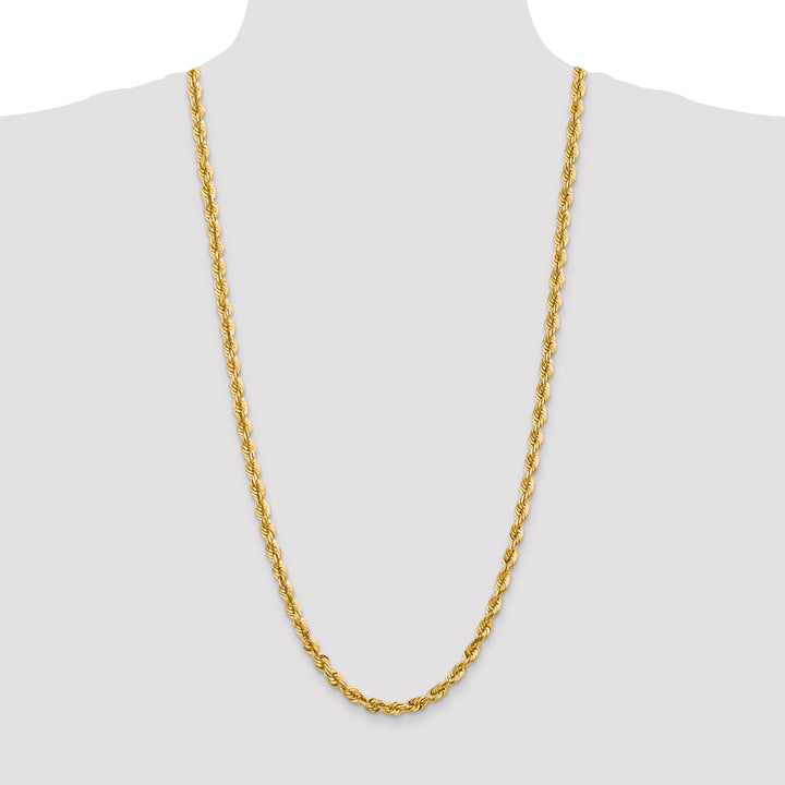 14k 5.5mm Diamond-cut Rope Chain