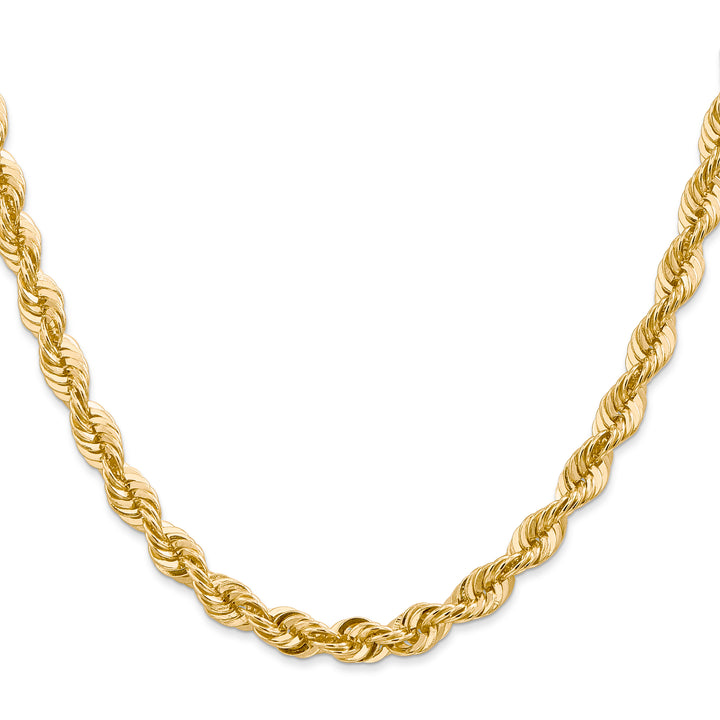 14k 6.0mm Solid Rope Chain