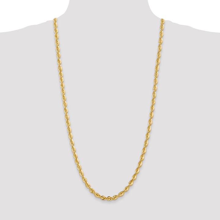 14k 6.0mm Solid Rope Chain