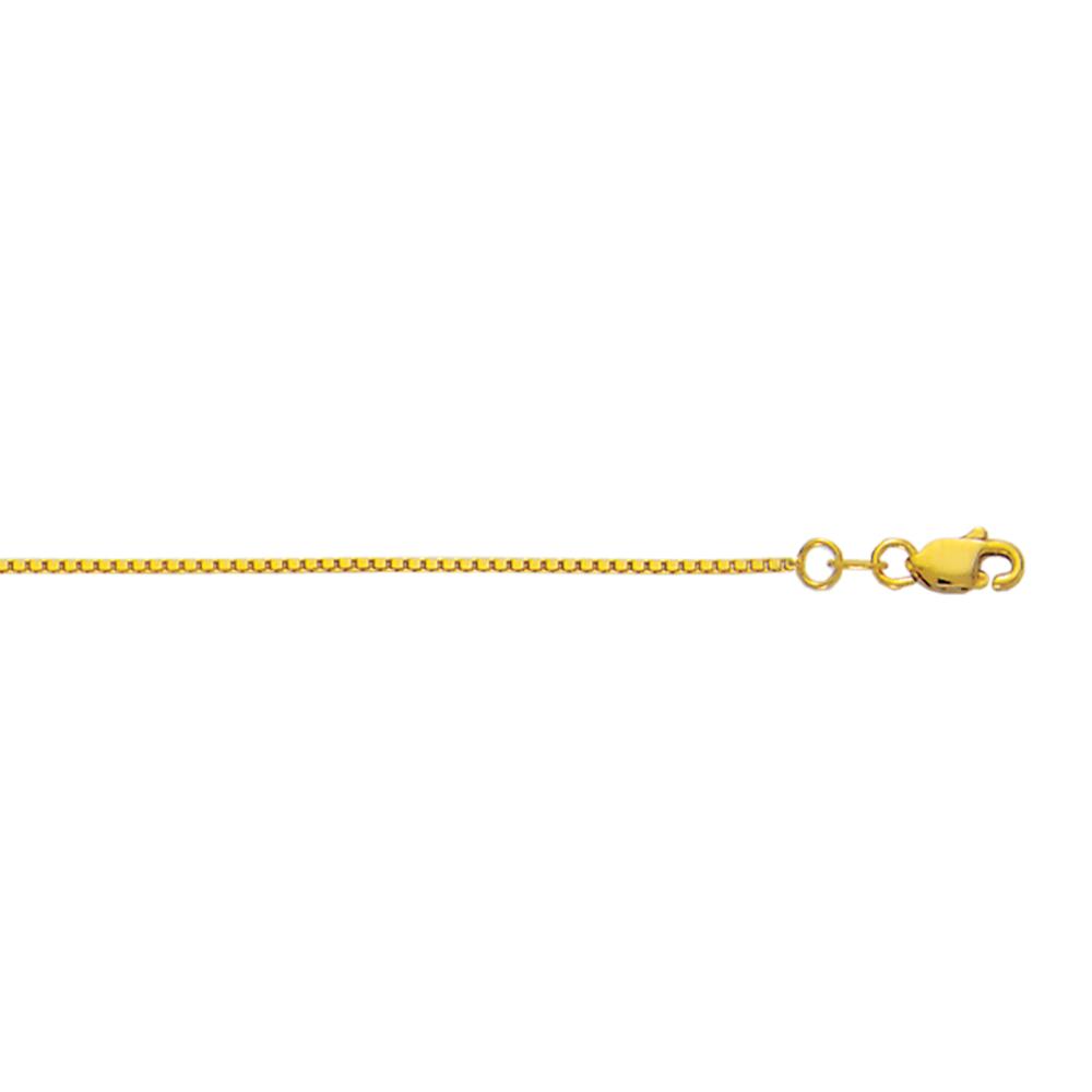 10K Gold 0.94mm Classic Box Chain