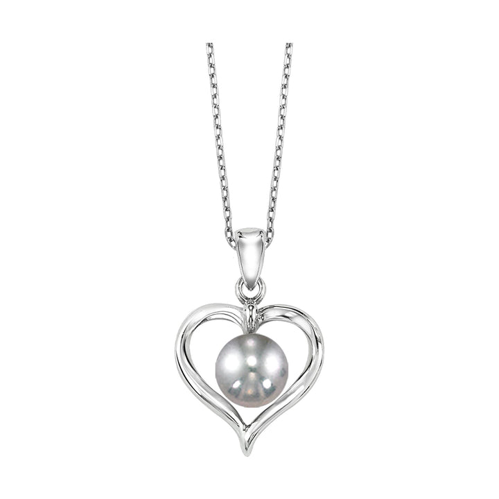 Silver Pearl Pendant