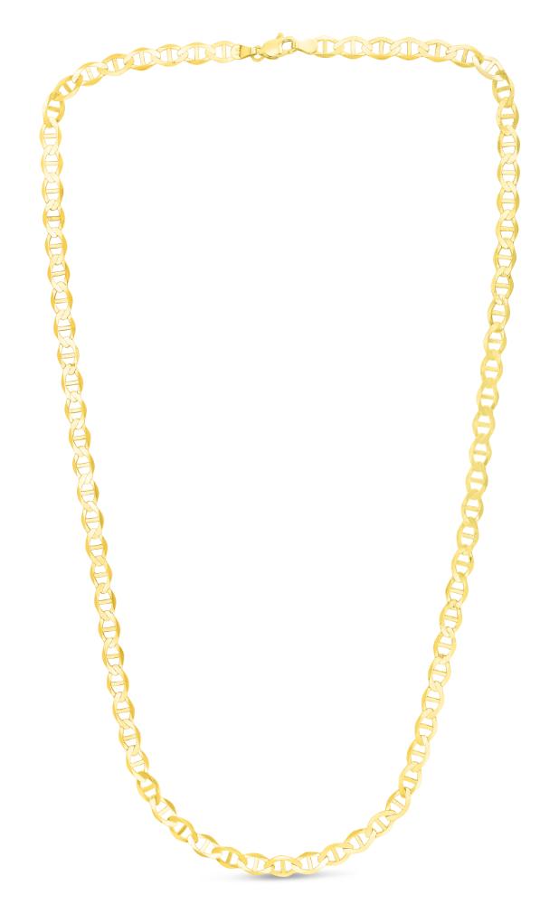 10K Gold 5.5mm Mariner Chain