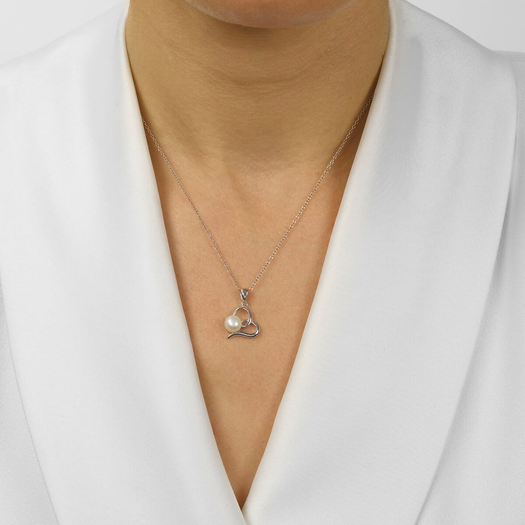 Silver Pearl Pendant
