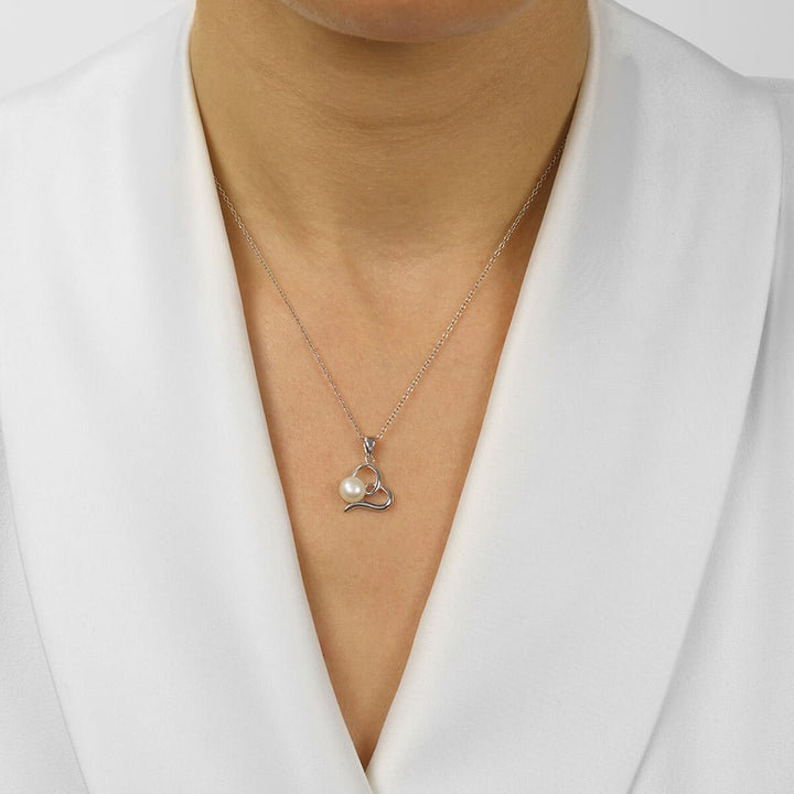 Silver Pearl Pendant