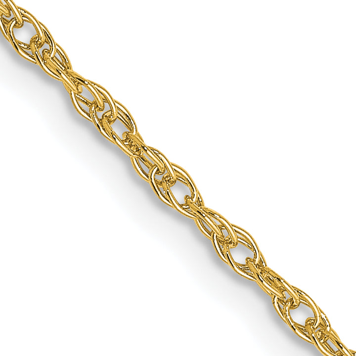 18K Leslies 1.3mm Baby Rope Chain