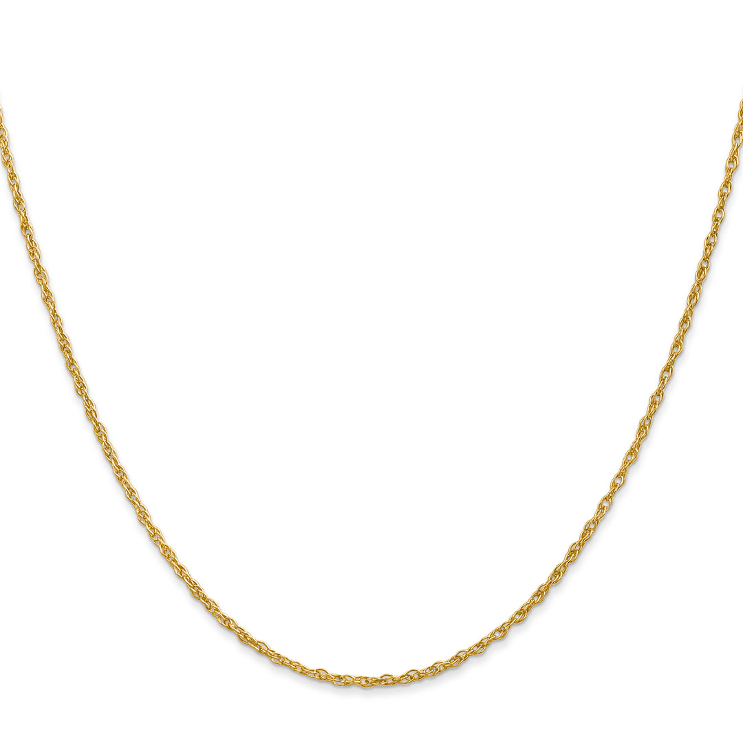 18K Leslies 1.3mm Baby Rope Chain