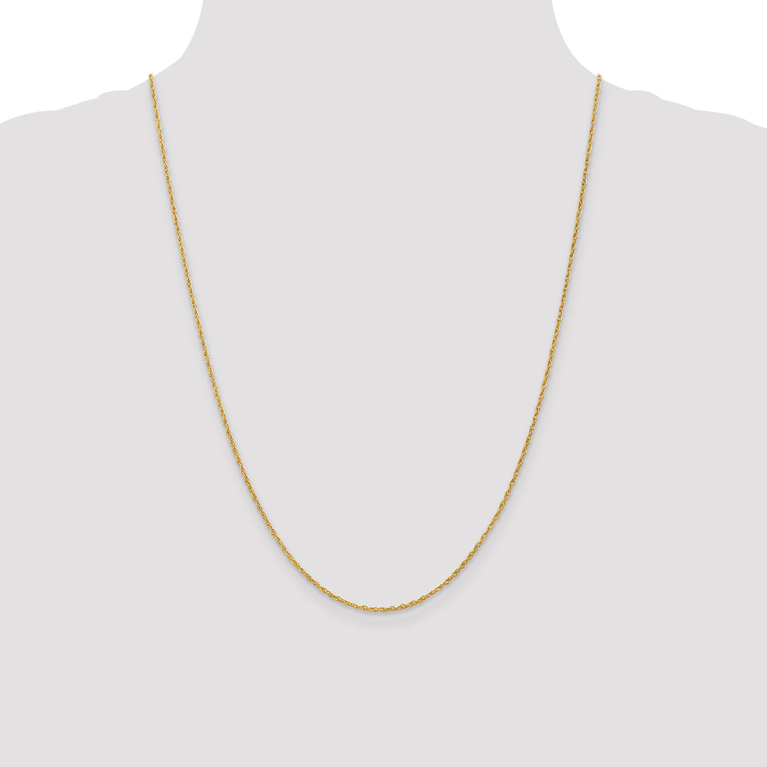 18K Leslies 1.3mm Baby Rope Chain
