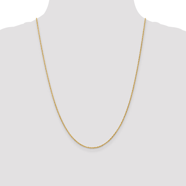 18K Leslies 1.3mm Baby Rope Chain