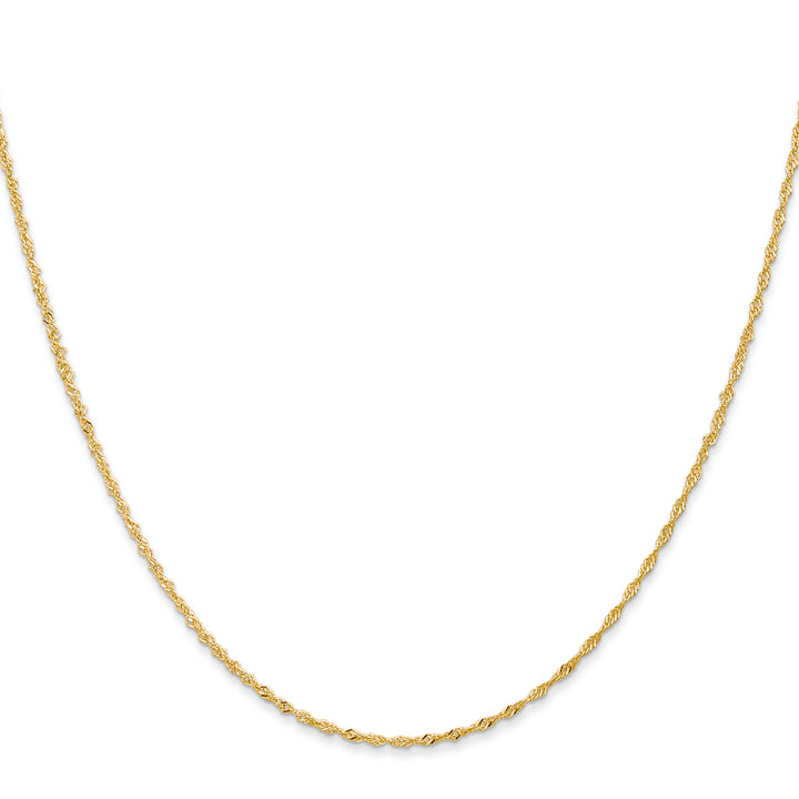 18K Leslies 1.1mm Singapore Chain