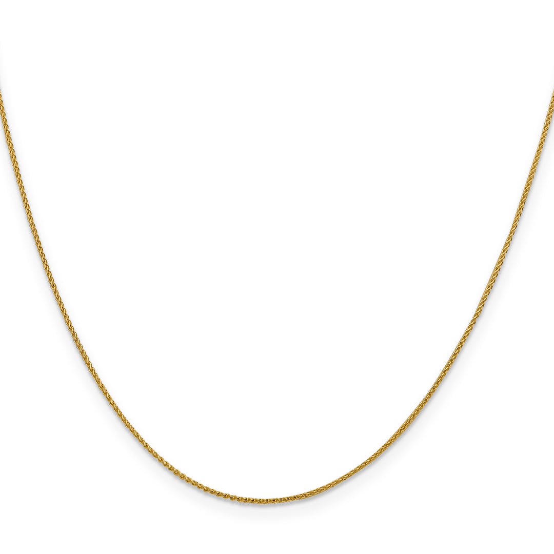 18K Leslies 1mm D/C Spiga Chain