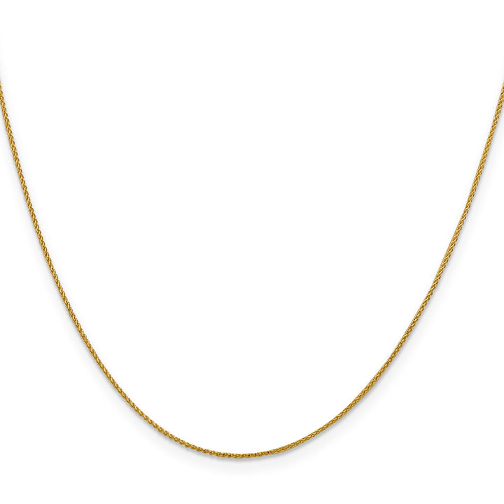 18K Leslies 1mm D/C Spiga Chain