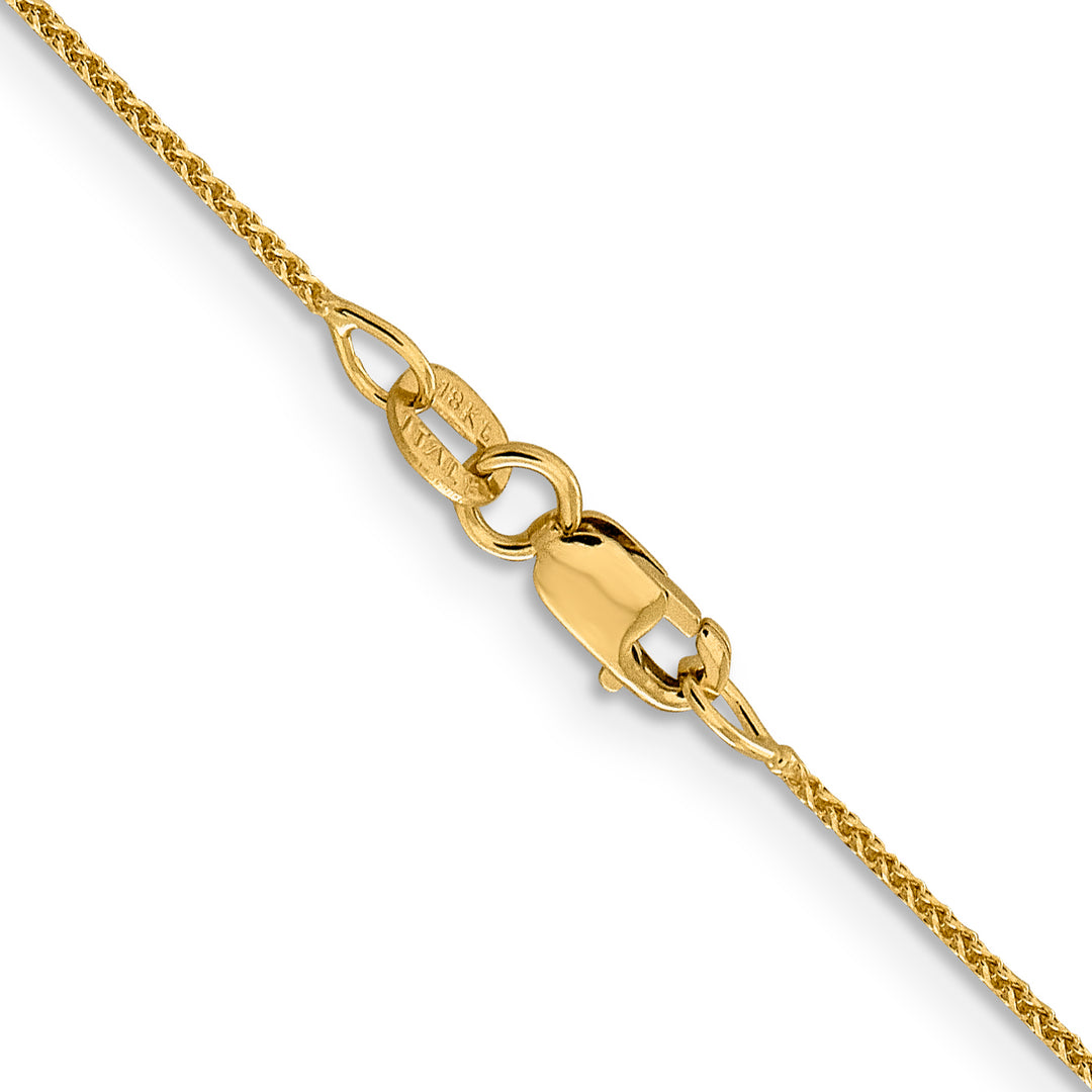18K Leslies 1mm D/C Spiga Chain