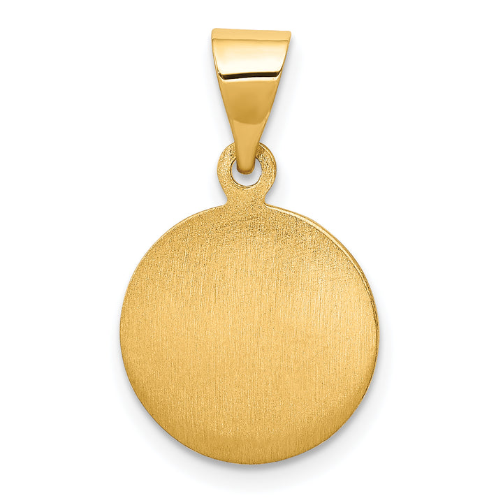 18k Guardian Angel Medal Pendant