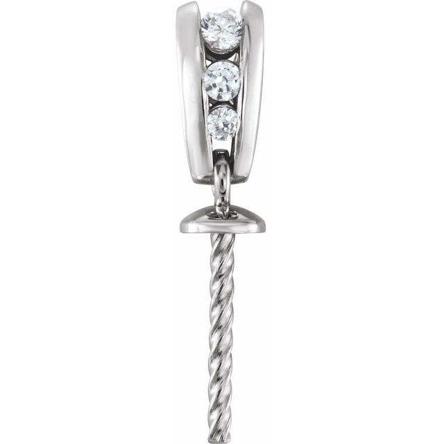 Accented Pearl Pendant