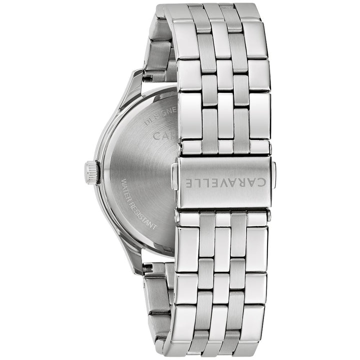 Caravelle Stainless Steel Classic CAR Mens Watch