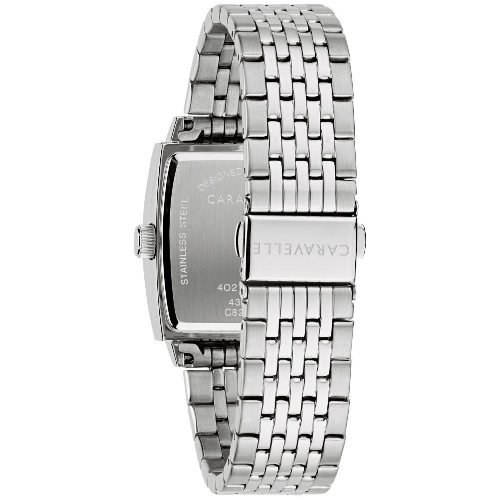 Caravelle Stainless Steel Modern CAR Mens Watch