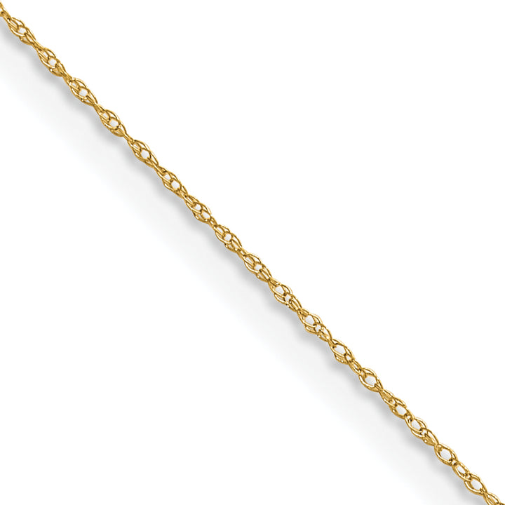 14k .4 mm Carded Cable Rope Chain