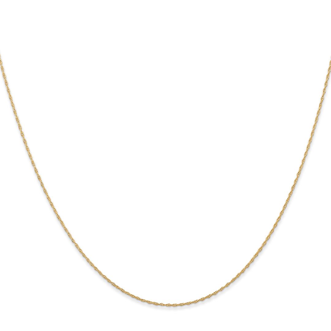 14k .5 mm Carded Cable Rope Chain