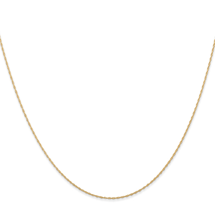 14k .5 mm Carded Cable Rope Chain