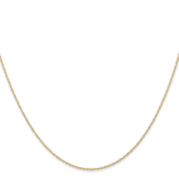 14k .6 mm Carded Cable Rope Chain